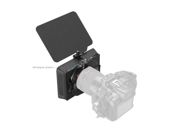 SmallRig 4411, Mattebox, Svart, Gjuten aluminium, 171 mm, 49 mm, 153 mm
