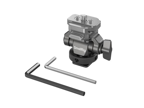 SmallRig 4888, Cold shoe mount, Black, Aluminium, Silicone, Stainless steel, 2.3 kg, 1/4-20", 52 mm