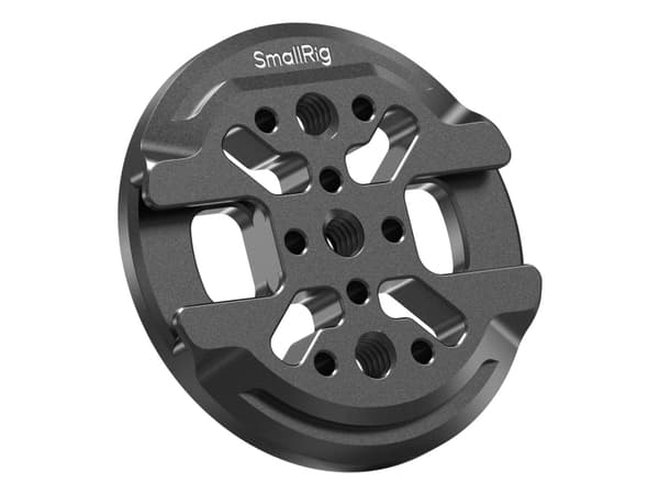 SmallRig 5155, Monteringsplate, Sort, Aluminium, Silikon, 1/4-20", China, 59 mm