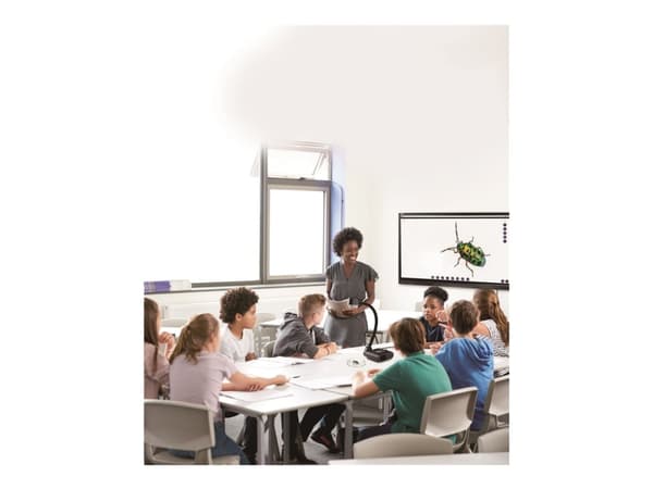 AverMedia AVER F50+ Präsentationskamera 13MP Visualizer 4K 60FPS 230X zoom 10X optical with VGA HDMI and USB flexible arm (61PF30P000AC)