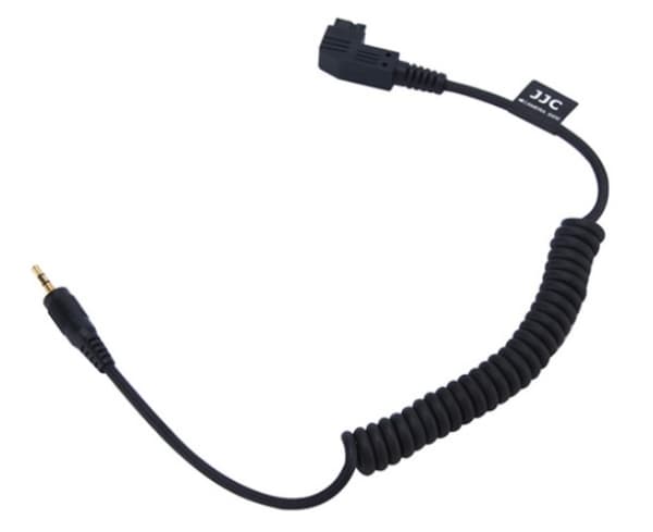 JJC Cable-C, Sort, Hankjønn/hankjønn, - Canon EOS 7 / EOS 7s / EOS 30 / EOS 33 / EOS 50 / EOS 50E / EOS 55 / EOS 60D / EOS 60Da / EOS..., 20 g