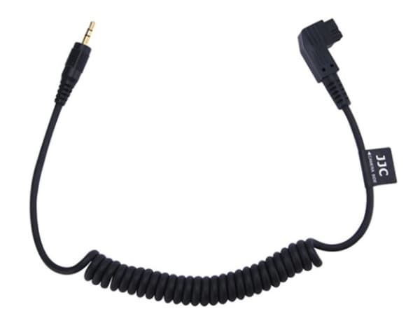 JJC Cable-C, Sort, Hankjønn/hankjønn, - Canon EOS 7 / EOS 7s / EOS 30 / EOS 33 / EOS 50 / EOS 50E / EOS 55 / EOS 60D / EOS 60Da / EOS..., 20 g