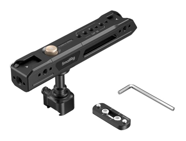 SmallRig 4152, Övre handtag, Svart, Gjuten aluminium, Silikon, 15 kg, 1/4-20, 3/8-16", 360°