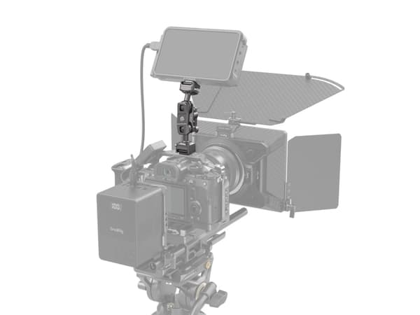 SmallRig 4488, Grey, Aluminium, Stainless steel, 138 g, 128.7 mm, 42.5 mm, 32 mm