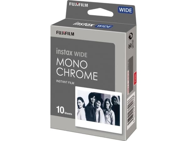 INSTAX Wide Film. 10 bilder. monokrom