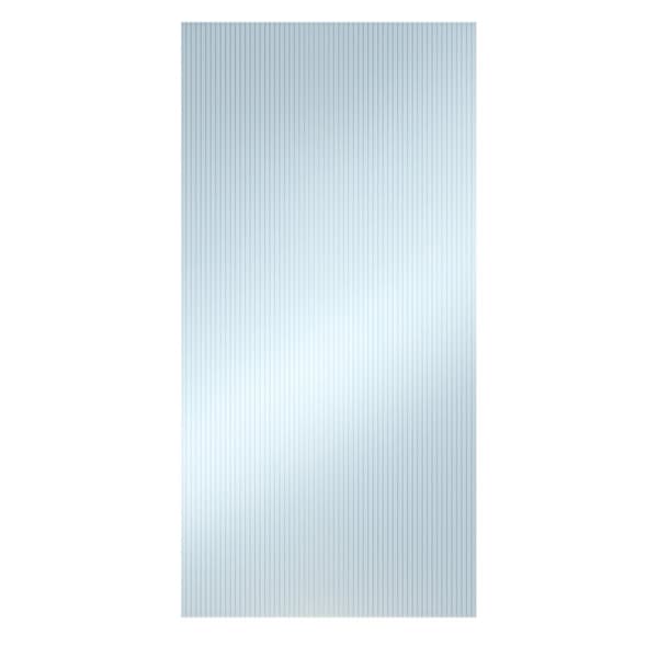 10 polycarbonat termoplader, kan skæres - 121 x 60,5 x 0,4 cm