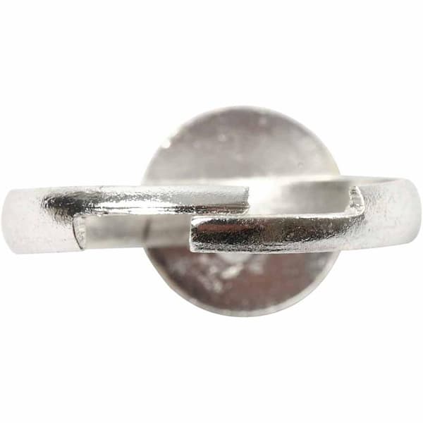 Fingerring - Försilvrad - 15 st