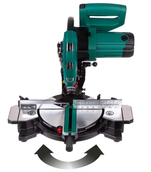 VONROC Kap- och Geringssåg 1700W – 216mm | Med laser
