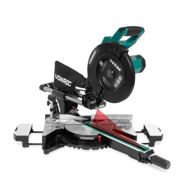 VONROC PRO Kap-/ geringssav - 2200W - 255mm | Multi-materiale | Med laser og LED