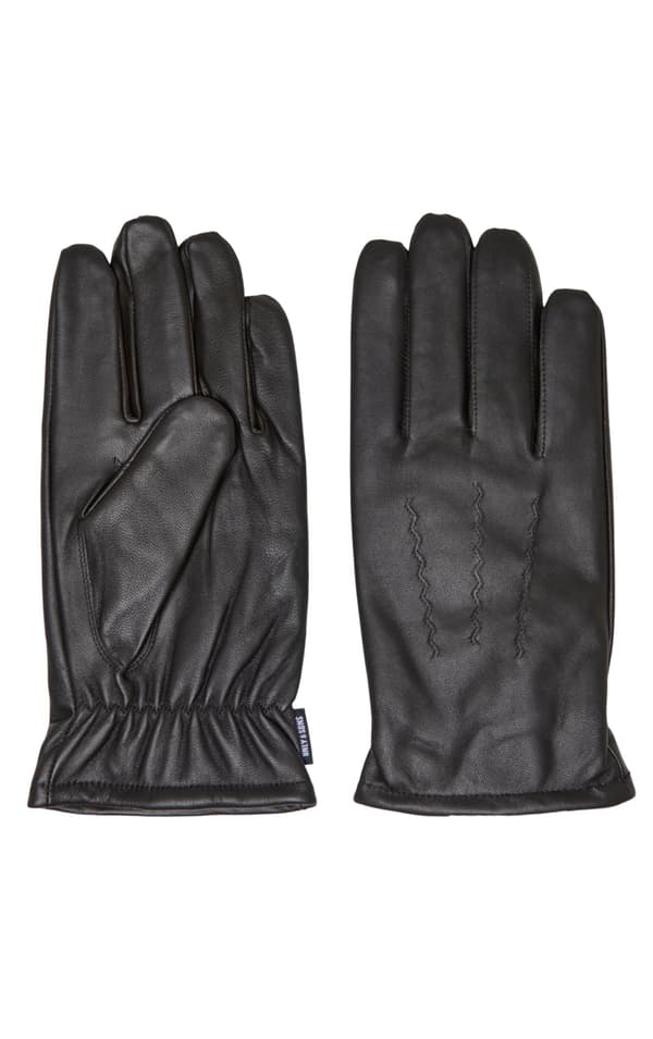 Only & Sons - onsMason Leather Glove Mörkbrun S/M