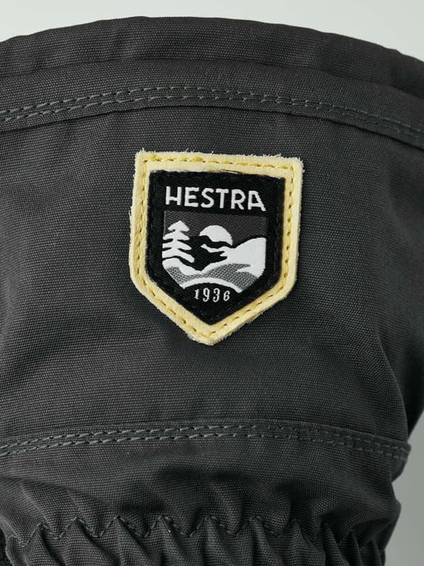 HESTRA NARVIK ECOCUIR I MITT Grey