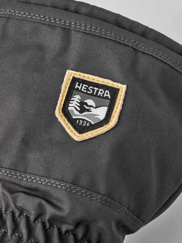 HESTRA NARVIK ECOCUIR I MITT Grey