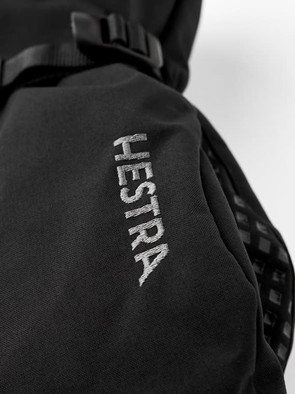 HESTRA PULL OVER MITT Black, Hestra  skalhandske