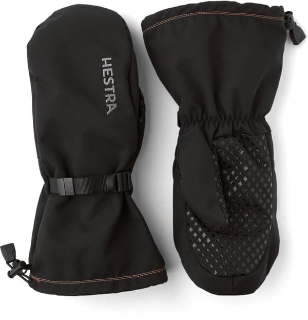 HESTRA PULL OVER MITT Black, Hestra  skalhandske