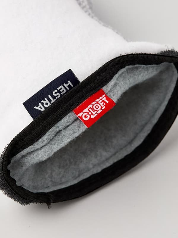 HESTRA HELI SKI FEMALE LINER MITT, innerhandske tum Hestra Heli Ski Mitt