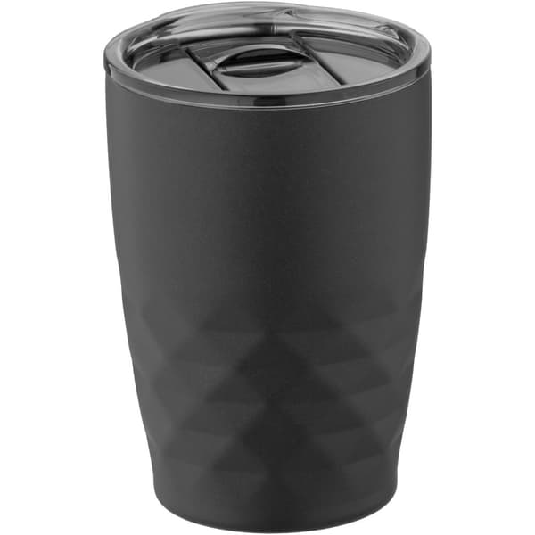Avenue Geo Insulated Tumbler Solid Black 12 x 8.5 cm