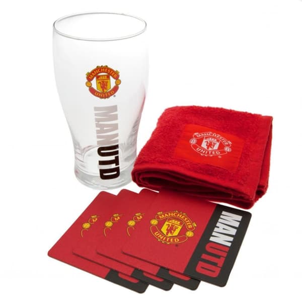 Manchester United FC Officielt minibar-sæt Red One Size