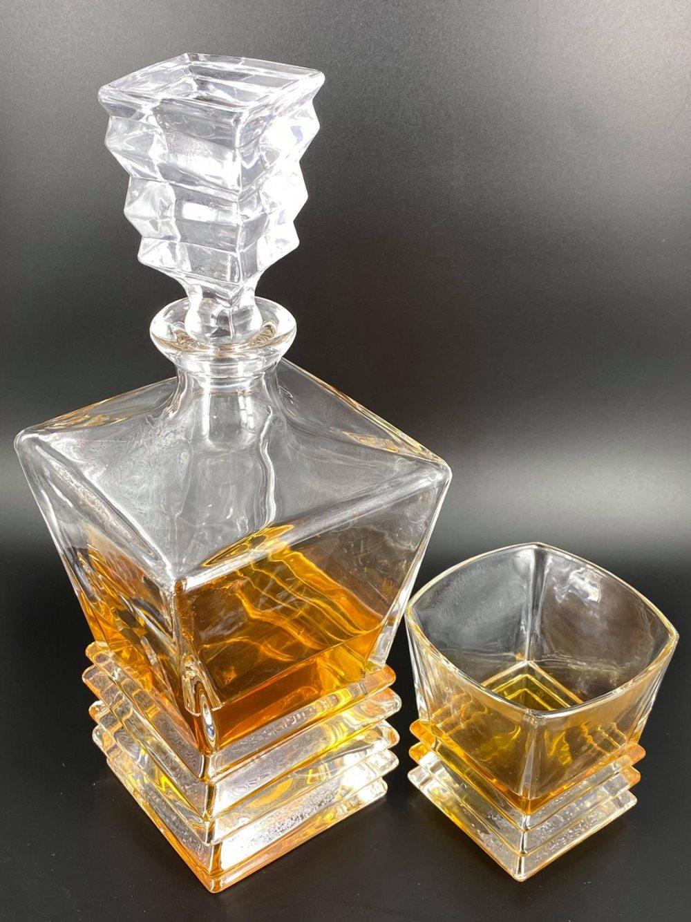 Whiskeykaraff set - Ewing med 6st glas