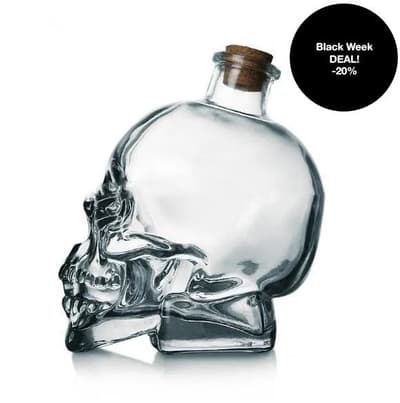 Liquor Skull Decanter