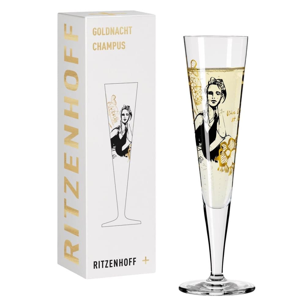Goldnacht Champagneglas NO:12
