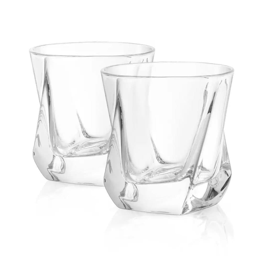 Joy Jolt Aurora Crystal Whiskyglas, set om 2