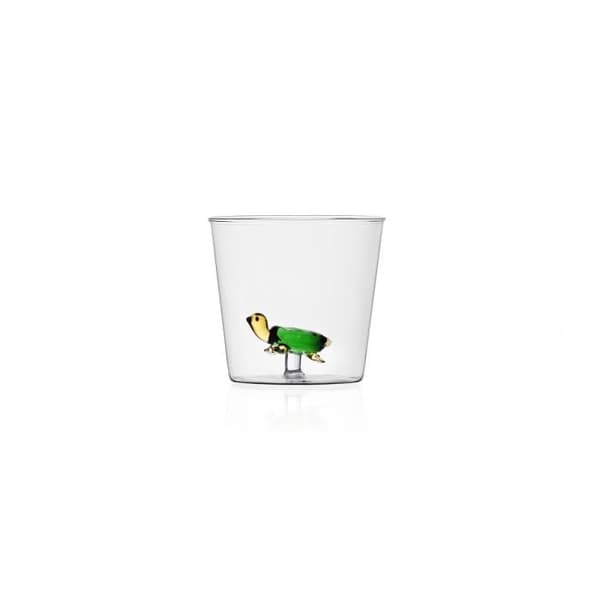 Green Turtle Tumbler - Animal Farm - Design Alessandra Baldereschi
