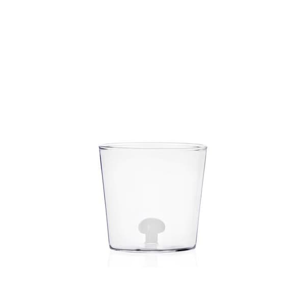 Gobelet - Greenwood - Design Alessandra Baldereschi - Borosilikat - Handgjord - Vit