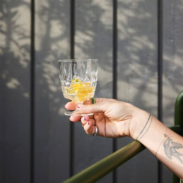 Picknick vinglas Juni 4-pack, transparent