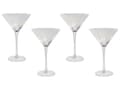 Miniatyrbillede 1 af 8: Sæt med 4 Martiniglas Transparent iriserende finish Håndblæst cocktailglas 22 cl 8 oz 4 stk. sæt