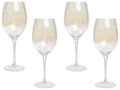 Pikkukuva 1 / 8: Viinilasi kirkas 4 kpl setti irisoiva lasi 53 cl punaviinille käsinpuhallettu uurrettu retro moderni