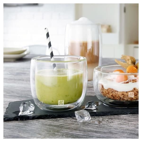 Dubbla väggar glas - ZWILLING - Te - 240ml - Transparent - 2 stycken