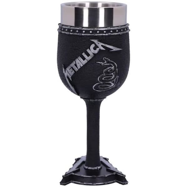 Nemesis nu officiellt licensierade Metallica Black Album Tumbler Wine Glass