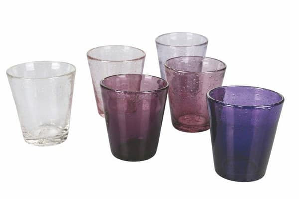Villa deste home tivoli - 5909887 - Villa d'Este Home Tivoli Cancun Set med 6 blåsta glaspasta vattenglas 330 ml