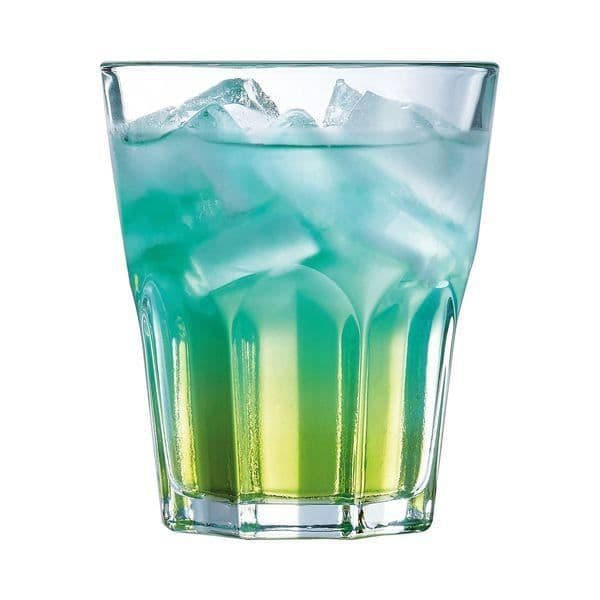Lågformsglas 35cl - ARCOROC - Granity - Härdat glas - Stapelbart - Set om 6
