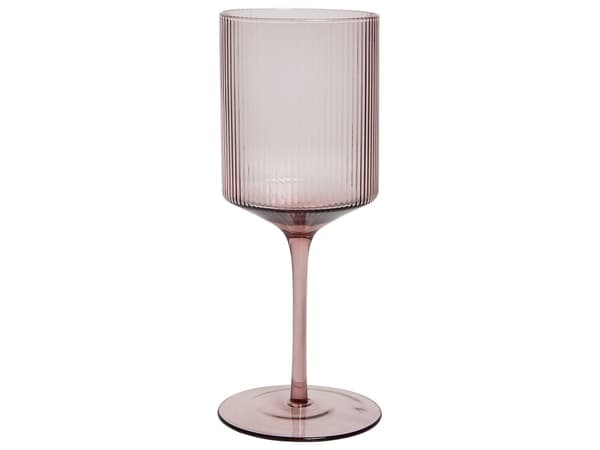 Vinglas 4 st Rosa Transparent Handblåsta 38 cl 4 st Set