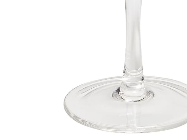 Champagneglas 4 st Grå Transparent Handblåsta 23 cl Set Coupe Glas