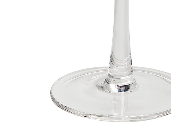 Sett med 4 Champagneglass Transparente Håndblåste 45 cl 4-delers Sett med Gullkantet
