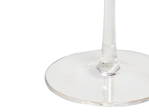 Sett med 4 Champagneglass Transparent Iriserende Finish Håndblåst Coupes Glass 30 cl