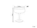 Miniatyrbilde 3 av 8: Sett med 4 Champagneglass Grå Transparent Håndblåst 17 cl