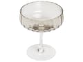 Miniatyrbilde 6 av 8: Sett med 4 Champagneglass Grå Transparent Håndblåst 17 cl