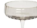 Miniatyrbilde 7 av 8: Sett med 4 Champagneglass Grå Transparent Håndblåst 17 cl