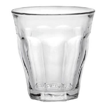 Glasögon/Tumlare - PICARDIE - 13cl - Transparent - Set om 6 - Tål diskmaskin