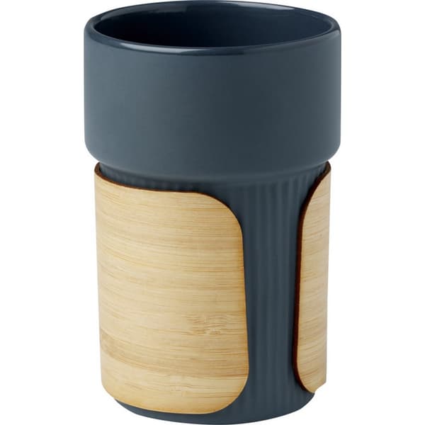 Fika Bamboo Sleeve 340ml Tumbler Hale Blue One Size