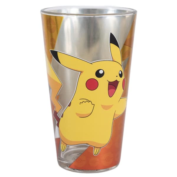 Pokemon Premium Large Pikachu Glass Yellow/Gold One Size