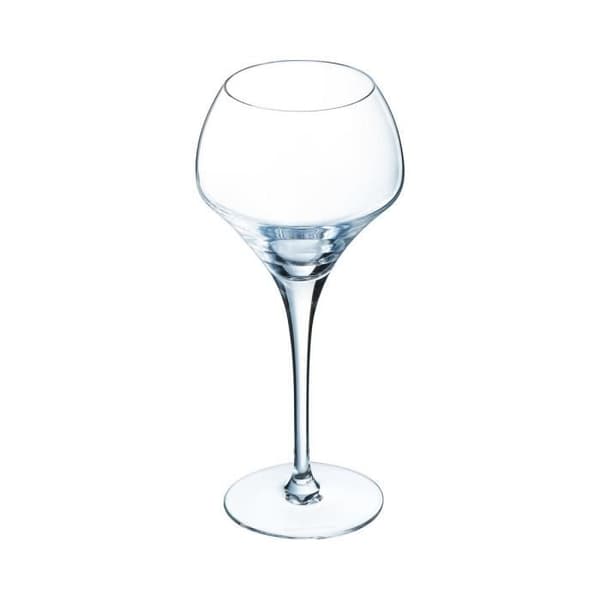 6 röda och vita vinglas 37cl Open Up - Chef&amp;Sommelier - Kristallin originaldesign 30% mer motståndskraftig