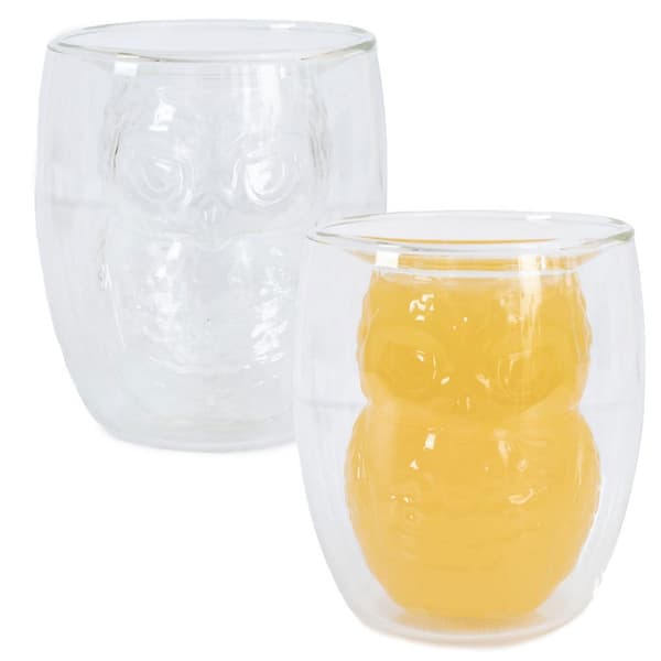 Harry Potter 3D Hedwig Glass Clear One Size