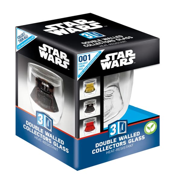 Star Wars 3D Darth Vader Glass