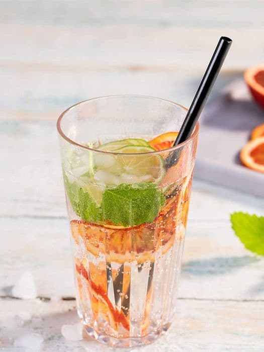 Vattenglas med eller utan stjälk - sirapsglas - fruktjuiceglas - sodaglas - Aps kopp - 10504
