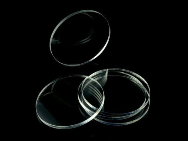 Crafters - 115964 - Akrylunderlägg Figur - Transparent - Rund 60 mm (5)
