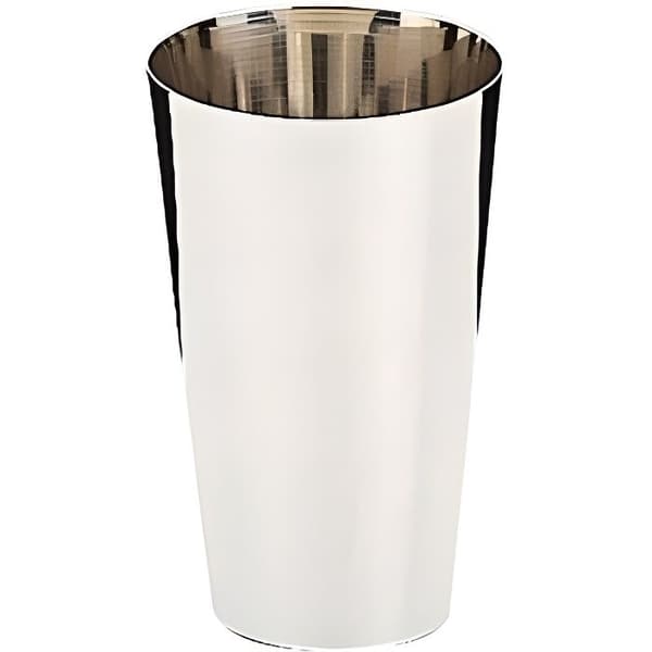 Campingglas i rostfritt stål - H.11,5 x Dia.7,5 cm